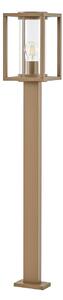 Lampade da esterno Lucande, Ferda, dimmerabile, Marrone / Ruggine, Terrazza, Alluminio, Moderno