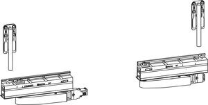 HAUTAU ATRIUM HKS 160 S senza chiusura centralizzata, sinistra, 160kg, 1 scatola base