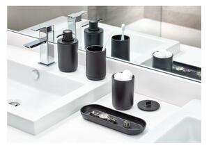 Set di accessori da bagno in plastica nera Cade - iDesign