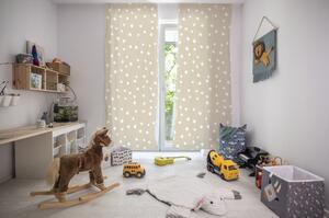 Tenda per bambini beige 250x110 cm Dots from the Forest - Butter Kings