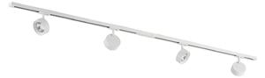 Plafoniera Lindby, Linaro, Bianco, Studio / Ufficio, Metallo, Moderno