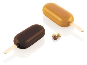 Kit 2 stampi da 2 gelati SET GEL14B Classic 3D in silicone mm 43x93x27h
