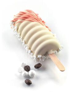 Kit 2 stampi da 2 gelati SET GEL04 Tango in silicone mm 92x45x27,5h