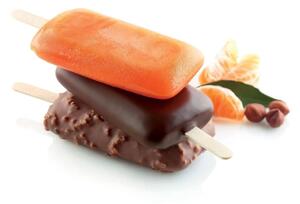 Kit stampi da 6 gelati e ghiaccioli bigusto L'Italiano in silicone mm 55x105x22h e 37x90x13,5h