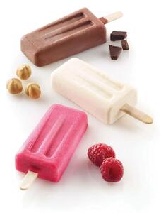 Stampo da 4 gelati GEL10M Mini Vintage in silicone mm 70x37x18h