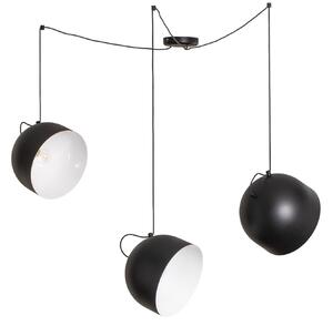Lampada a sospensione ALDEX, Pepe, dimmerabile, Nero, Soggiorno, Metallo, Moderno
