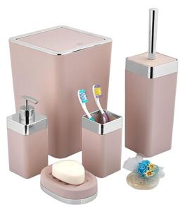 Set di accessori da bagno rosa - Oyo Concept