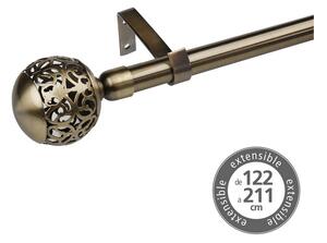 Mantovana estensibile in metallo 122 - 211 cm - Casa Selección