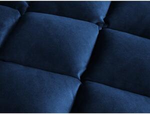 Sgabello in velluto blu scuro Flandrin - Interieurs 86