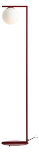 Lampada da terra ALDEX, Zac, Rosso, Soggiorno, Vetro, Moderno