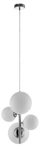 Lampada a sospensione ALDEX, Dione, dimmerabile, Metallizzato, Soggiorno, Vetro, Moderno