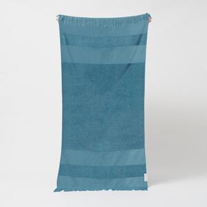 Telo mare in cotone blu, 175 x 90 cm Summer Stripe - Sunnylife