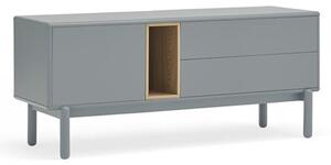 Tavolo TV blu-grigio 140x56 cm Corvo - Teulat