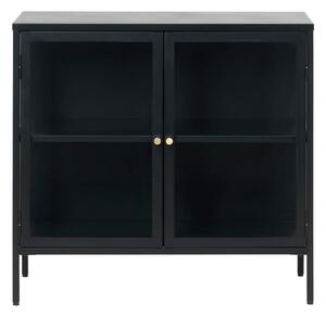 Vetrina nera, lunghezza 90 cm Carmel - Unique Furniture
