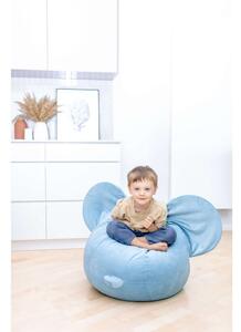 Borsa da divano per bambini in velluto blu Ears - The Brooklyn Kids