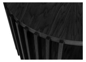 Tavolino in rovere nero , ø 83 cm Drum - Woodman