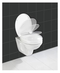Sedile per wc leggermente rialzato con chiusura facilitata per anziani , 43,5 x 37 cm Secura - Wenko