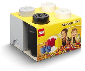 Set di 3 scatole di plastica per la conservazione , 25 x 25,2 x 18,1 cm Multi-Pack - LEGO®