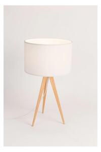 Lampada da tavolo bianca Legno, ø 28 cm Tripod - Zuiver