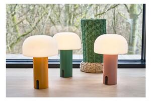 Lampada da tavolo a LED bianca/rosa (altezza 22,5 cm) Styles - Villa Collection