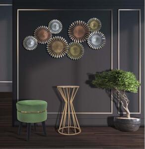 Tavolino dal design unico ed elegante in ferro dorato - Arrediorg
