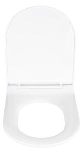 Sedile per wc bianco con chiusura facilitata , 46 x 36 cm Habos - Wenko