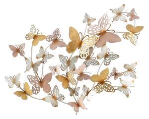 Decorazione murale in metallo 132x95,5 cm Butterflies - Mauro Ferretti