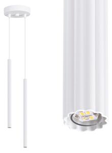 Sollux SL.1866 - Lampadario sospeso ARCHE 2xG9/8W/230V bianco