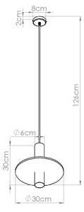 Sollux SL.1883 - Lampada a sospensione su cavo PELTA 1xGU10/10W/230V nero/giallo
