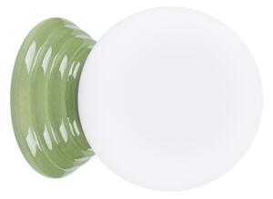 Sollux SL.1894 - Applique da bagno ZORI 1xG9/8W/230V IP44 verde
