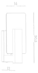 Sollux SL.1094 - Applique da parete LAPPO 1xE14/10W/230V beige