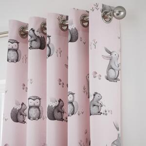 Set di 2 tende per bambini con motivo di animali della foresta , 168 x 183 cm Woodland Friends - Catherine Lansfield