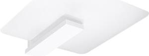 Sollux SL.1093 - Plafoniera LAPPO 2xE27/15W/230V bianca