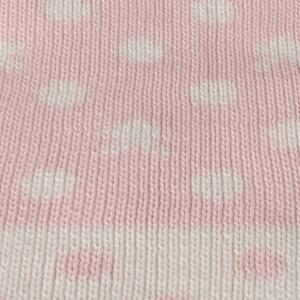 Coperta in cotone rosa Baby Dots, 90 x 90 cm - Homemania Decor