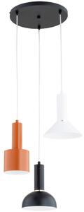 Lampadario a cavo VANTI 3xE27/15W/230V multicolore