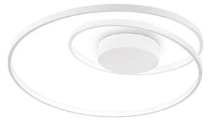 Plafoniera Moderna Dali Oz Metallo Bianco Led 48W 3000K Luce Calda