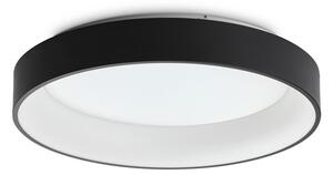 Plafoniera Moderna Ziggy Metallo Nero Led 42W 3000K Luce Calda