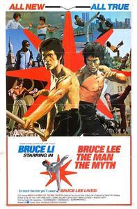 Illustrazione Bruce Lee Man Myth