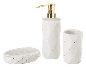 Set di accessori da bagno bianchi Dottie - Casa Selección
