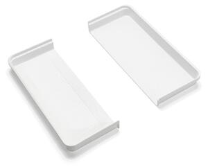 Credenza in plastica grigia e bianca per cassetto 58,5 x 41,5 cm - Addis
