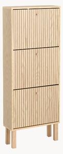 Scarpiera da parete in legno Romy