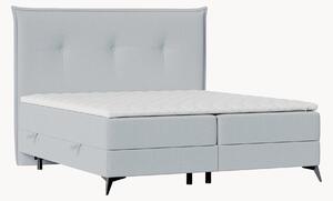 Letto boxspring fatto a mano con contenitore Menzzo, H3