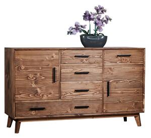 Base credenza 2 ante e 5 cassetti - LM-NOS08