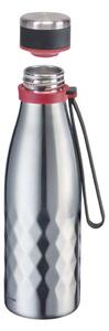 Bottiglia da viaggio grigio chiaro, in silicone, 550 ml Viva - Westmark