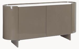 Credenza con piano effetto marmo Otilia