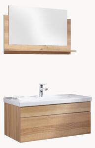 Lavabo con mobiletto e specchio Big