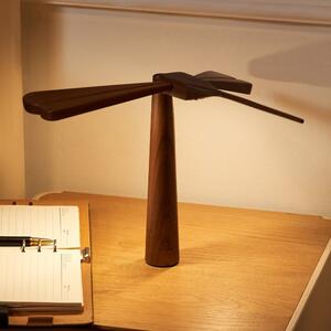 Lampada da tavolo in legno di noce Dragonflight - Gingko