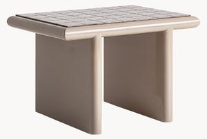 Tavolino da salotto con piano in ceramica Kurten