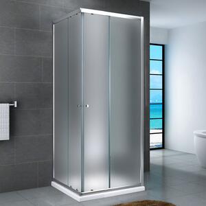 SMART - Box doccia quadrato cristallo opaco 6mm H190cm cm 70x70