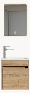 Lavabo con mobiletto e specchio Borkum